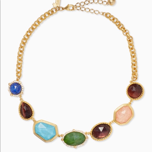 Kate Spade ♠️ imperfectly perfect multi stone necklace - Picture 2 of 3
